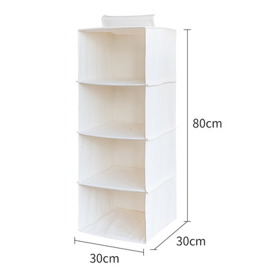 Hanging Closet Organizer with Shelves 3