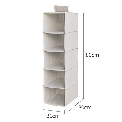 Hanging Closet Organizer with Shelves 4