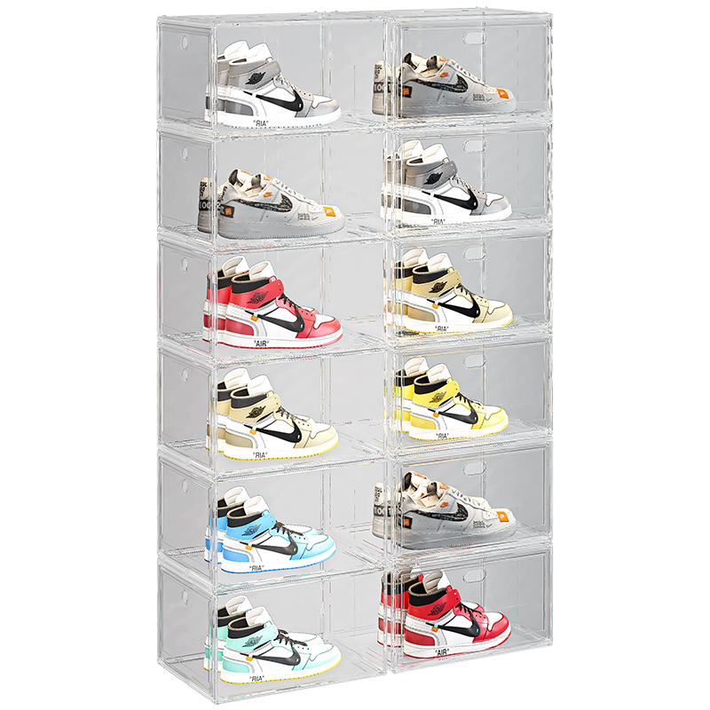 Stackable Clear Shoe Storage Boxes 5