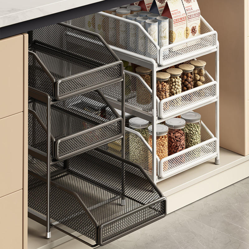 2/3-Tier Pull-Out Under Sink Organizer 2