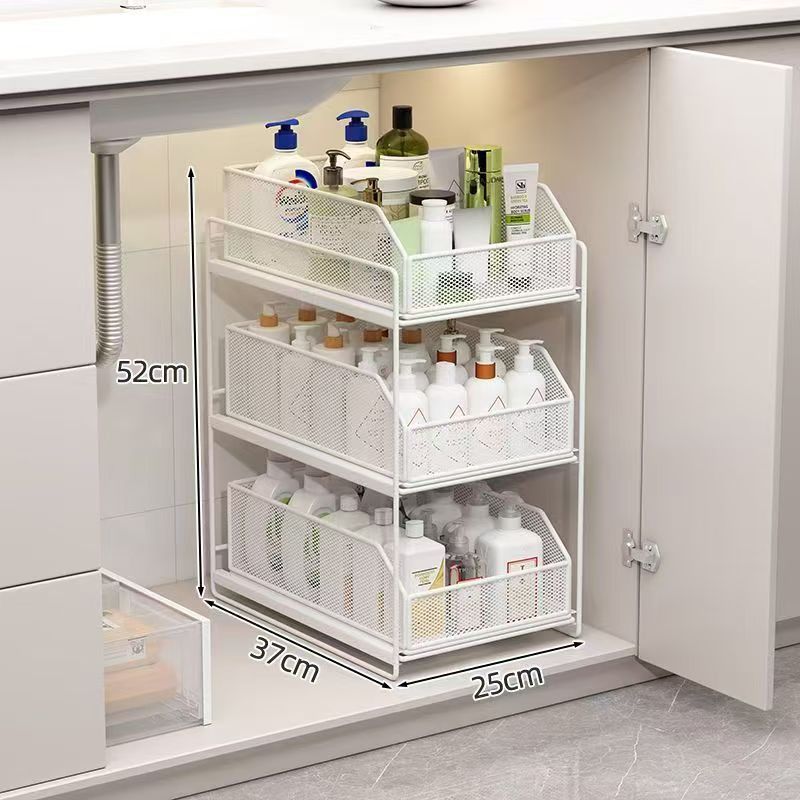 L-Shaped Under Sink Organizer 5