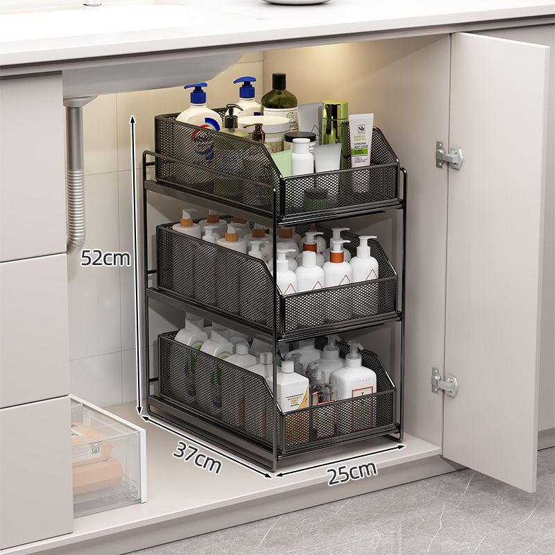 L-Shaped Under Sink Organizer 6
