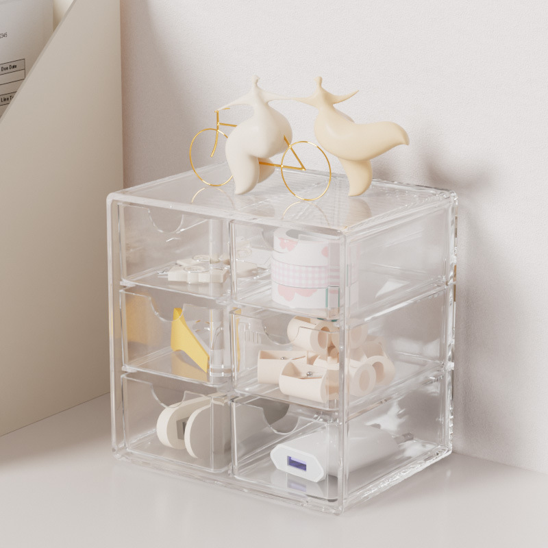 Clear Drawer Organizer Set 5